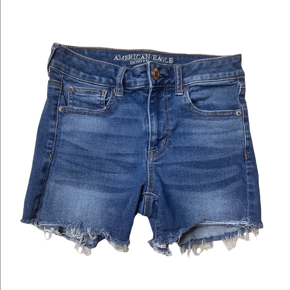 American Eagle Outfitters Hi-Rise Shortie Shorts Women's Size 4